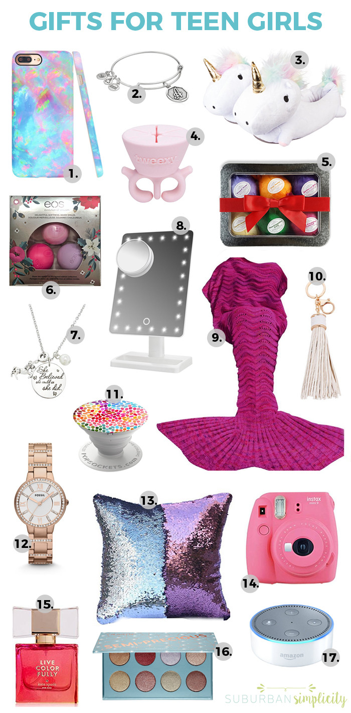Christmas Gift Ideas For Young Girls
 17 Best Gift Ideas for Teen Girls