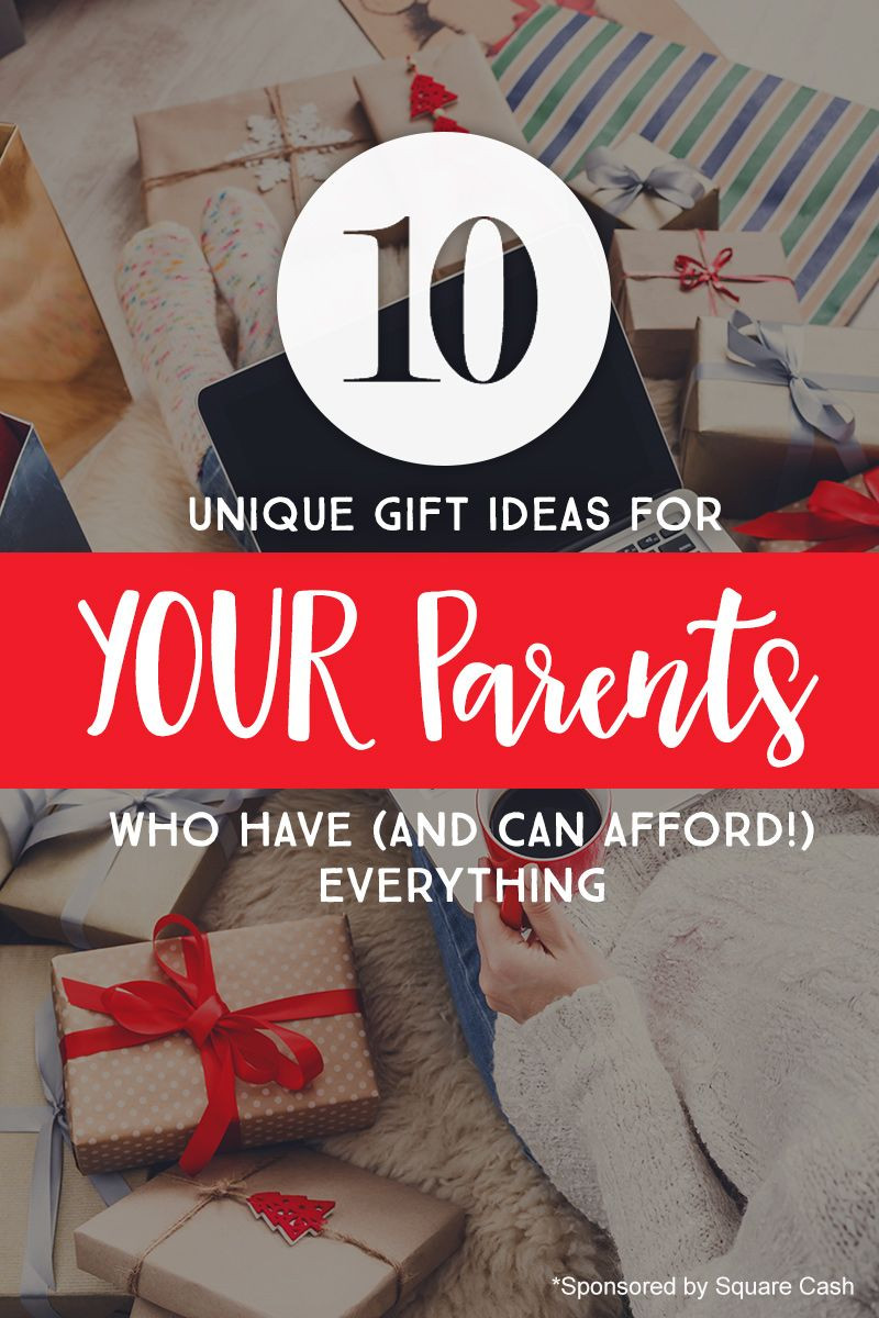 Christmas Gift Kids Can Make For Parents
 10 Unique Gift Ideas for YOUR Parents Who Have And Can