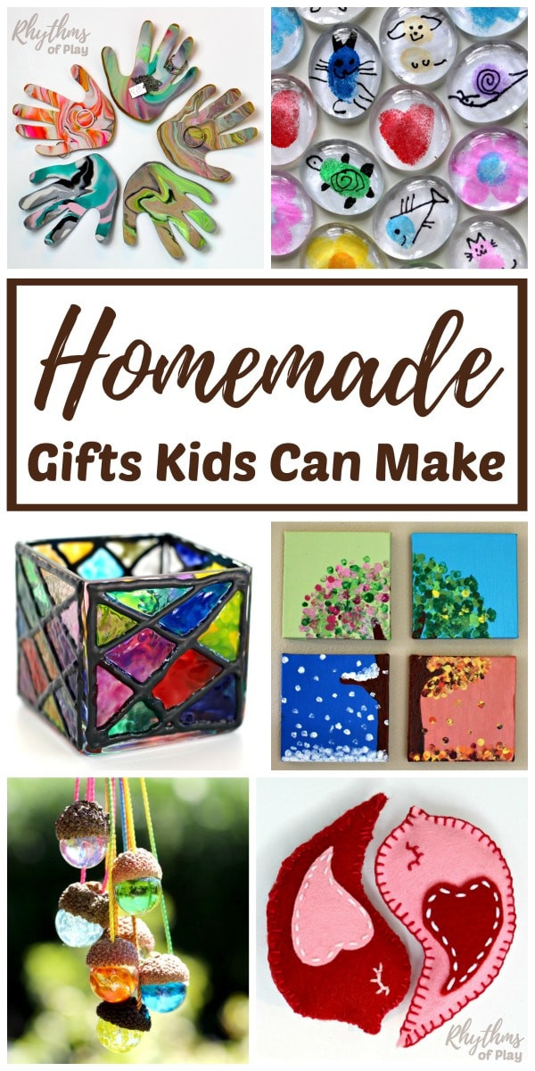 Christmas Gift Kids Can Make For Parents
 Homemade Gifts Kids Can Make for Parents and Grandparents
