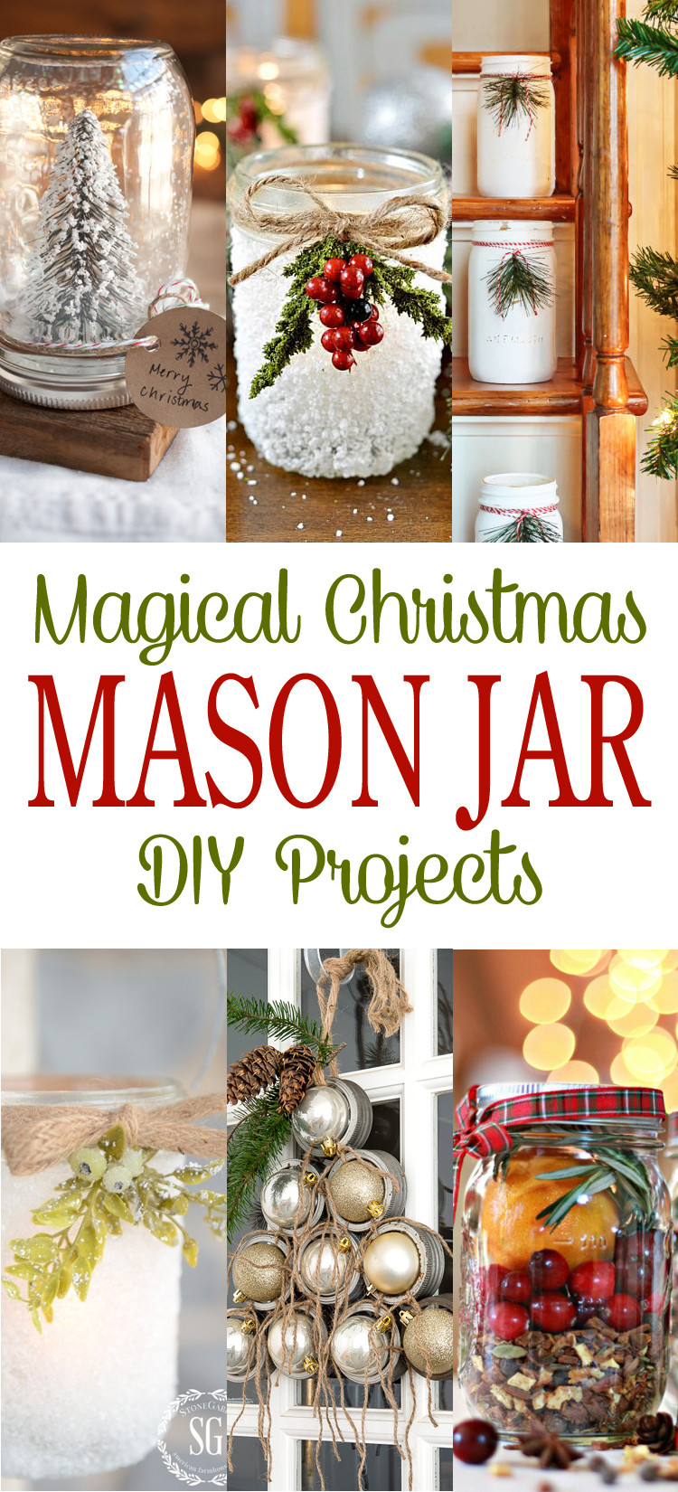 Christmas Gifts For Crafters
 Magical Christmas Mason Jar DIY Projects The Cottage Market