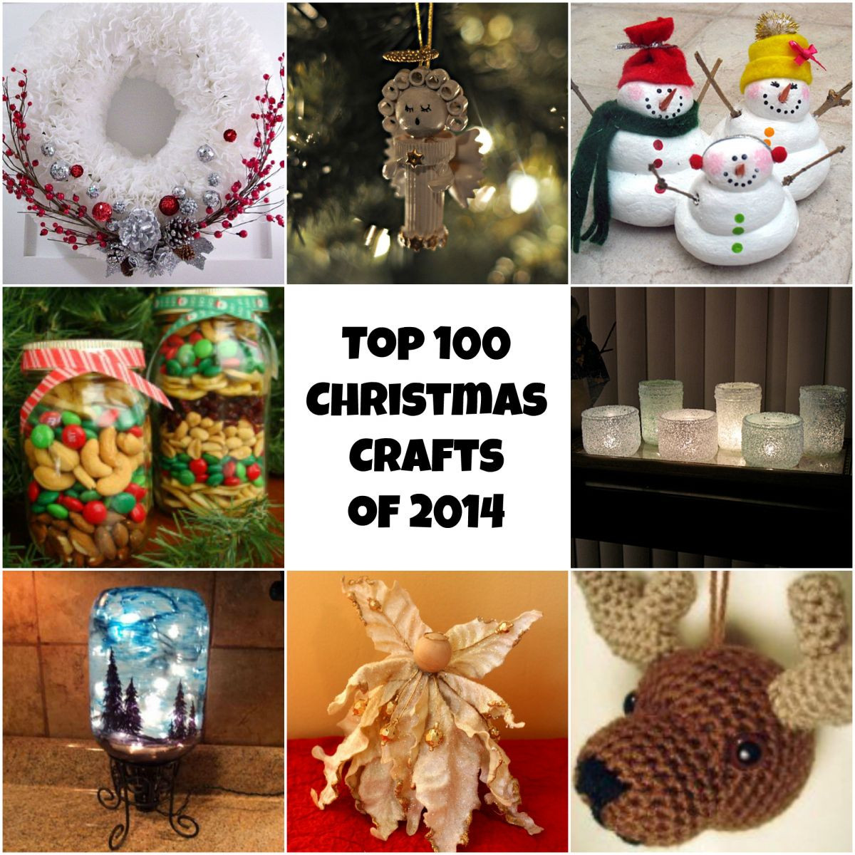 Christmas Gifts For Crafters
 Top 100 DIY Christmas Crafts of 2014 Homemade Christmas