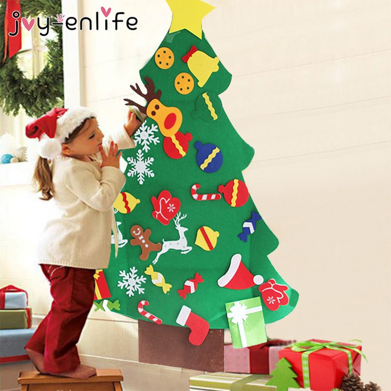 Christmas Gifts For Kids 2020
 DIY Felt Christmas Tree Ornaments New Year 2020 Decoration