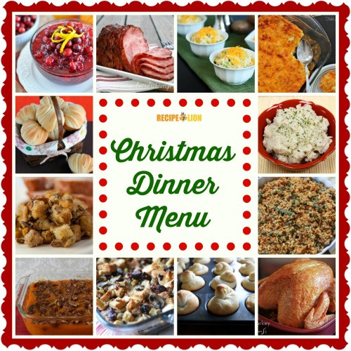 Christmas Ham Dinner Menu
 56 Christmas Dinner Menu Ideas