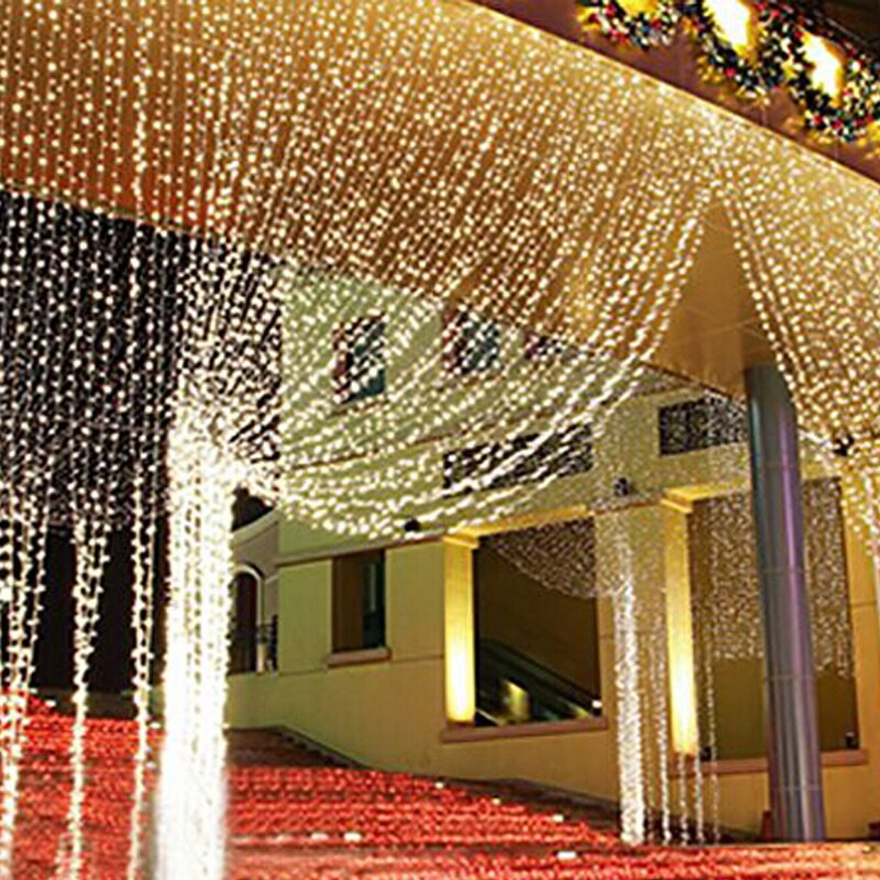Christmas Indoor Lights
 8x3m 8x4m Christmas Lights Outdoor Indoor Garlands