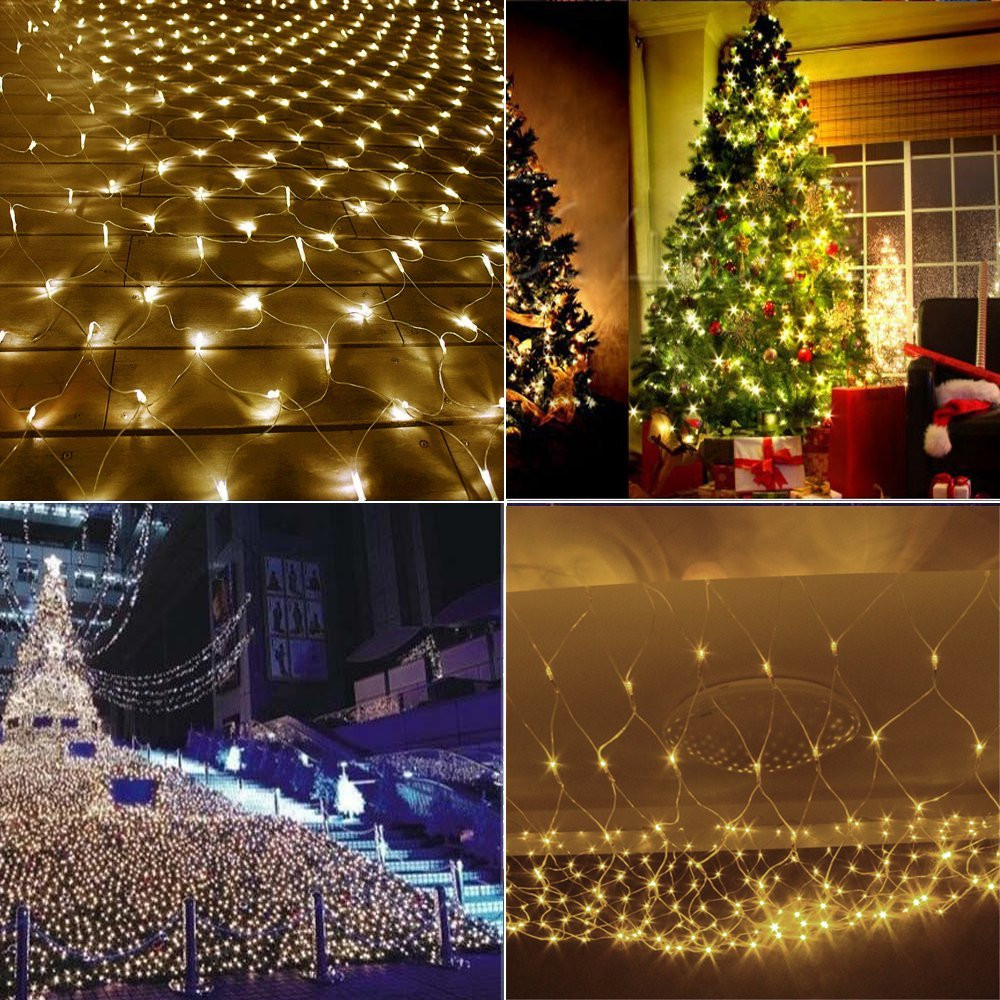 Christmas Indoor Lights
 Aliexpress Buy Outdoor indoor 8 Modes LED Net