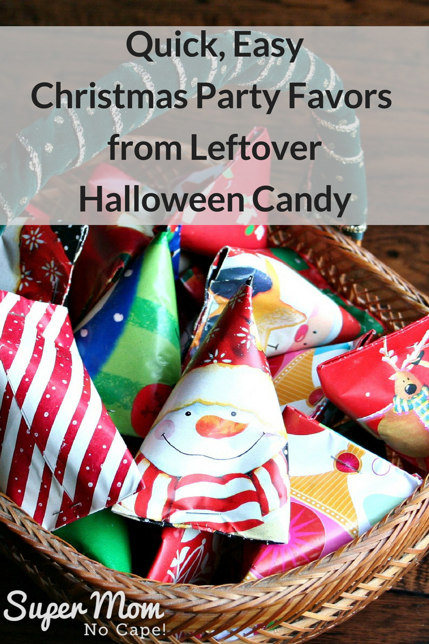 Christmas Party Favor For Kids
 Turn Halloween Treats into Christmas Party Favors Fun