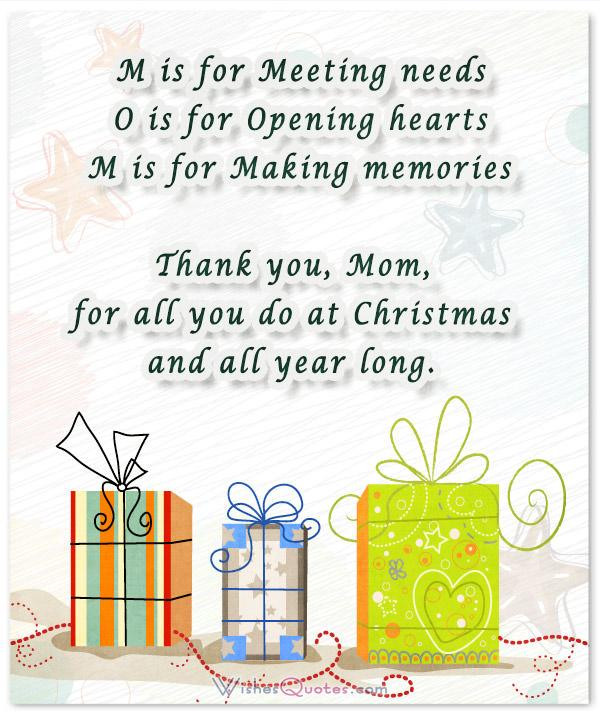 Christmas Quotes For Mom
 20 Heartfelt Christmas Wishes for Special Moms By WishesQuotes