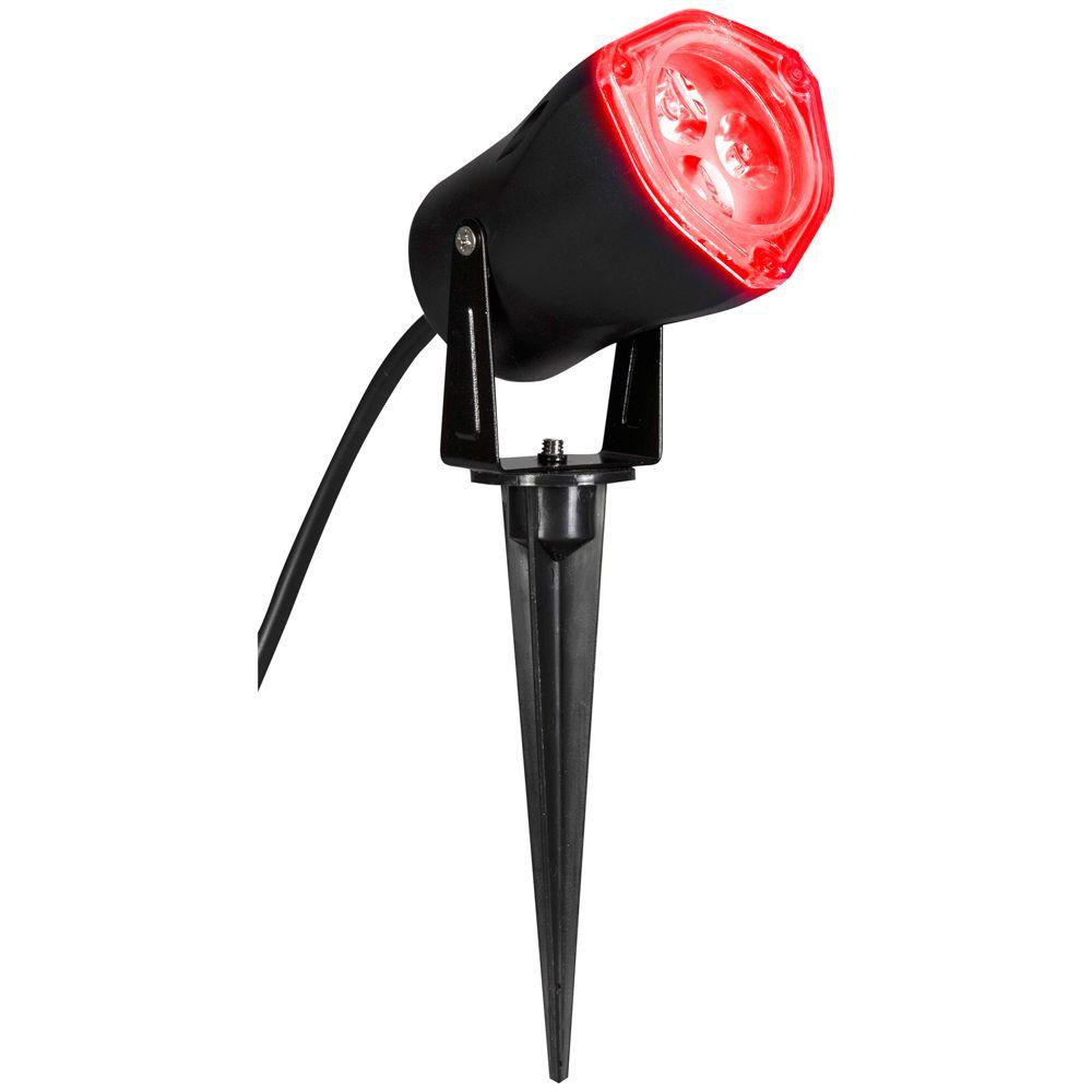 Christmas Spot Lighting
 Home Accents Holiday 3 5 in LED Red Outdoor Spotlight