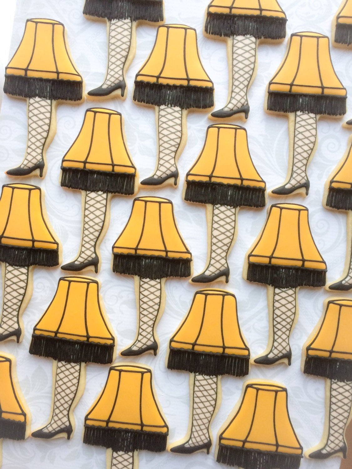 Christmas Story Leg Lamp Cookies
 A Christmas Story Leg Lamp Cookies e Dozen Decorated