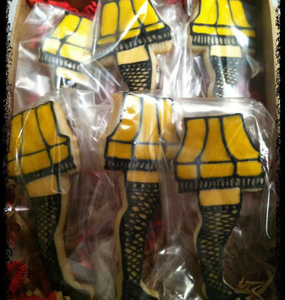 Christmas Story Leg Lamp Cookies
 A Christmas Story Leg Lamp Cookie Gift Set