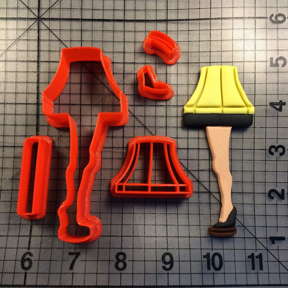 Christmas Story Leg Lamp Cookies
 Leg Lamp 101 Cookie Cutter Set