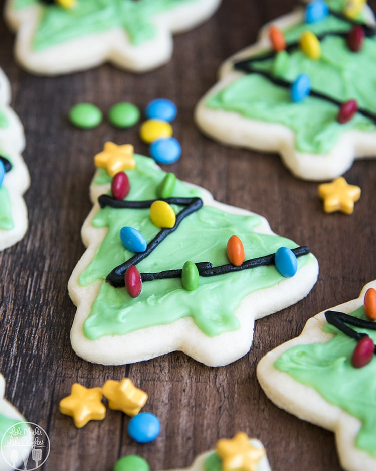 Christmas Tree Cookies
 Christmas Tree Sugar Cookies – Like Mother Like Daughter