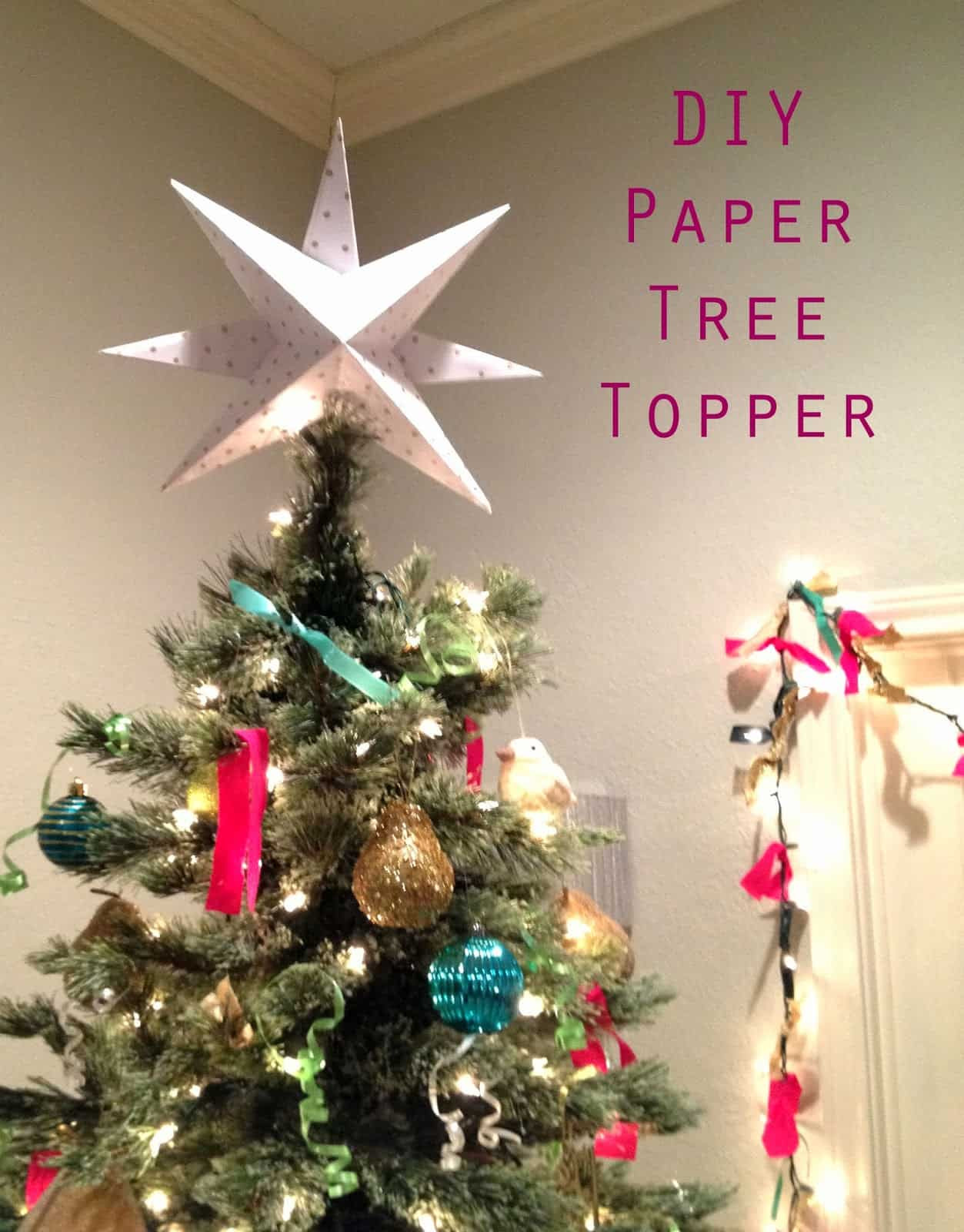 Christmas Tree Topper DIY
 15 DIY Christmas Topper Ideas For Your Tree This Year