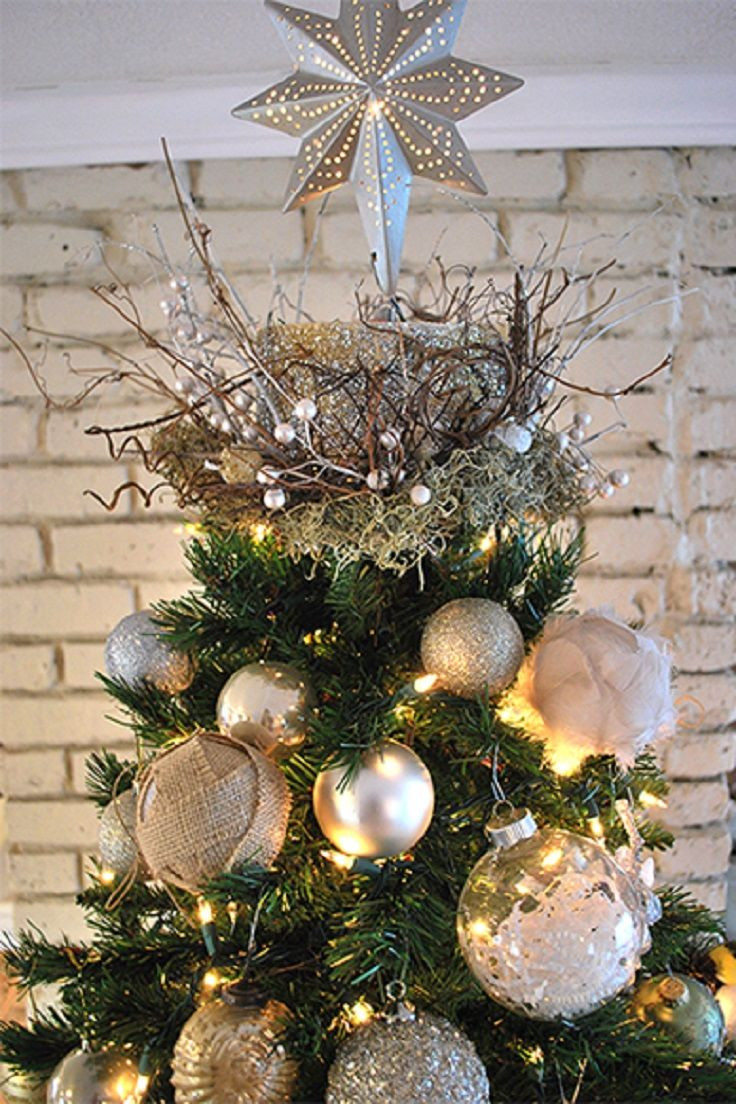 Christmas Tree Topper DIY
 Top 10 Beautiful Christmas Tree Topper Tutorials