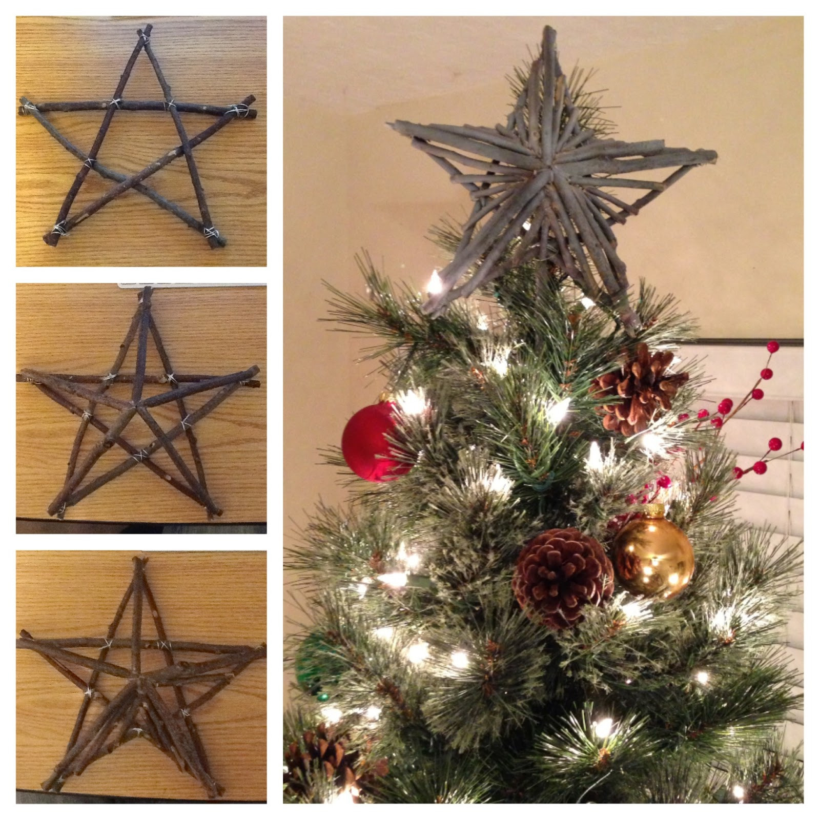 Christmas Tree Topper DIY
 M s Projects Rustic Star Tree Topper