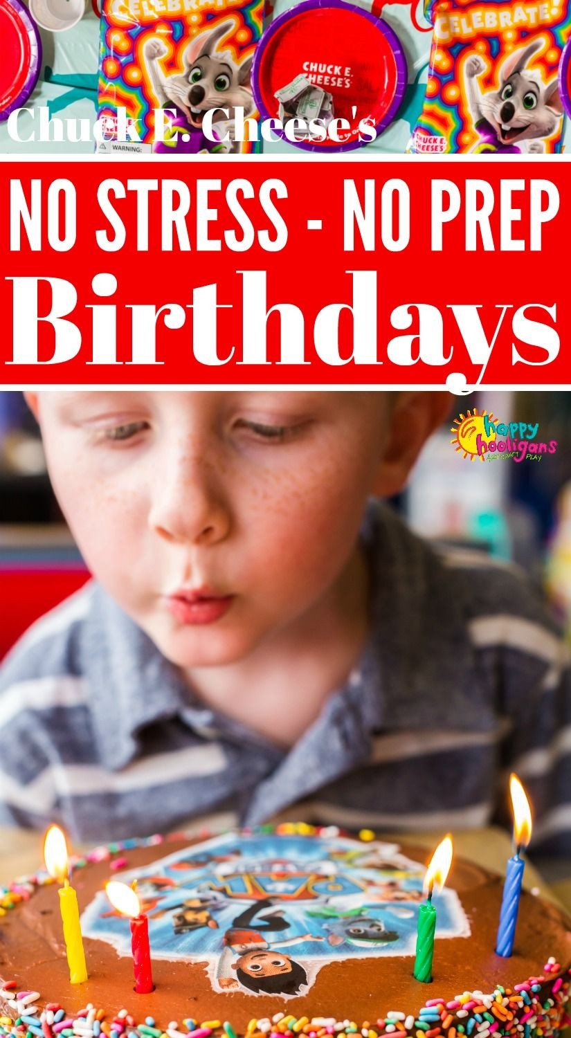 Chuck E Cheese Birthday Party Package Prices
 Stress Free "All You Can Play" Birthday Party at Chuck E