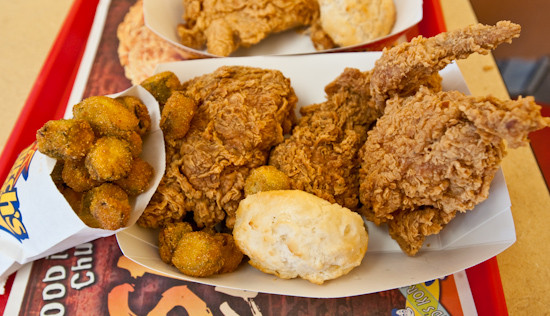 Churchs Fried Chicken
 9 most unhealthy fast food chains Rolling Out