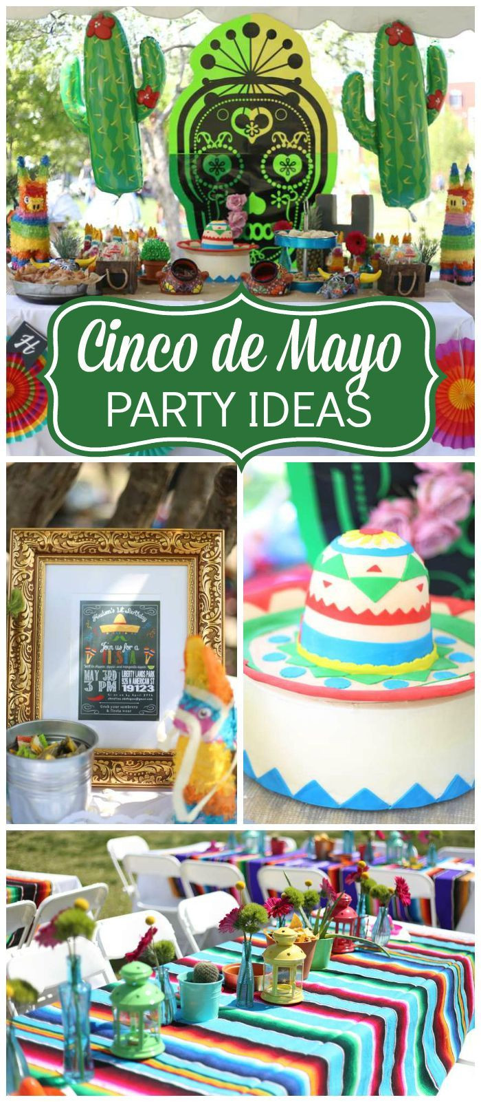 Cinco De Mayo Kids Party
 Check out this Cinco de Mayo party with a taco bar and