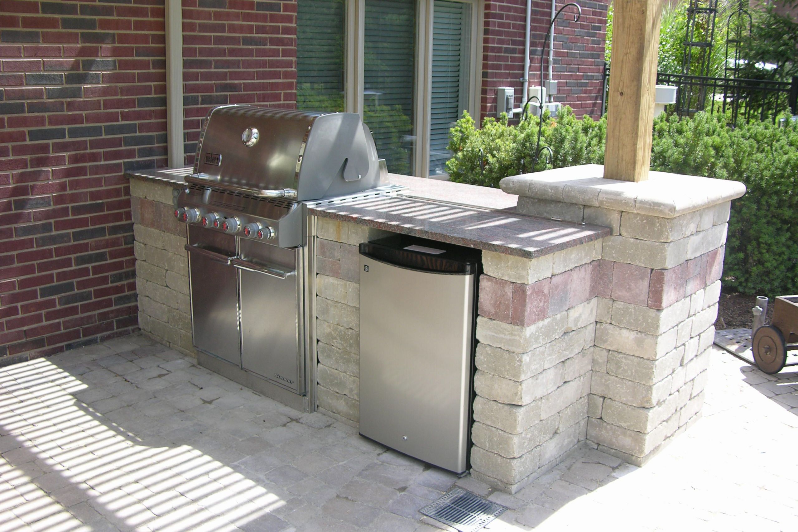 Cinder Block Outdoor Kitchen
 Concrete Block Outdoor Kitchen Diy Outdoor Kitchen Cinder