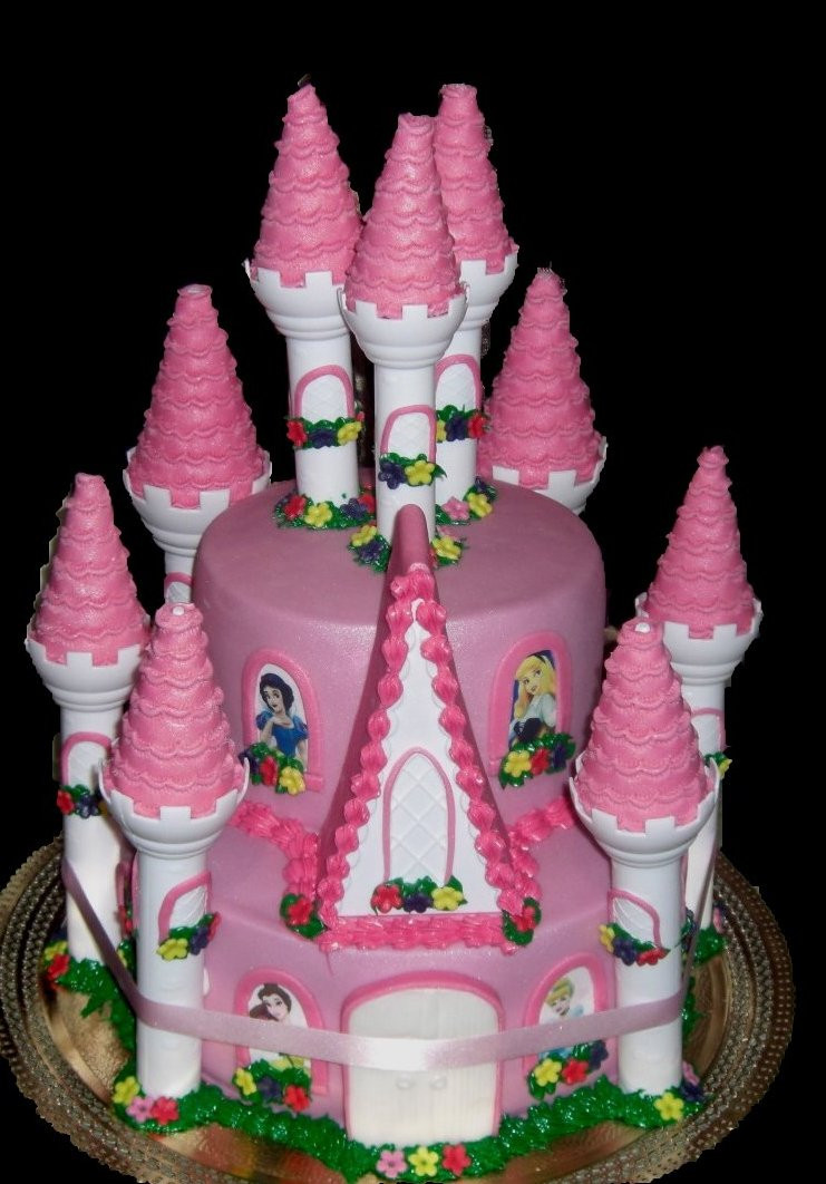 Cinderella Castle Birthday Cake
 Castle Cakes – Decoration Ideas