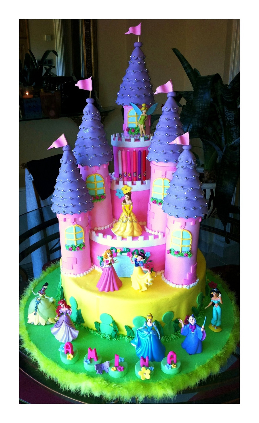 Cinderella Castle Birthday Cake
 Princess Castle Cake CakeCentral