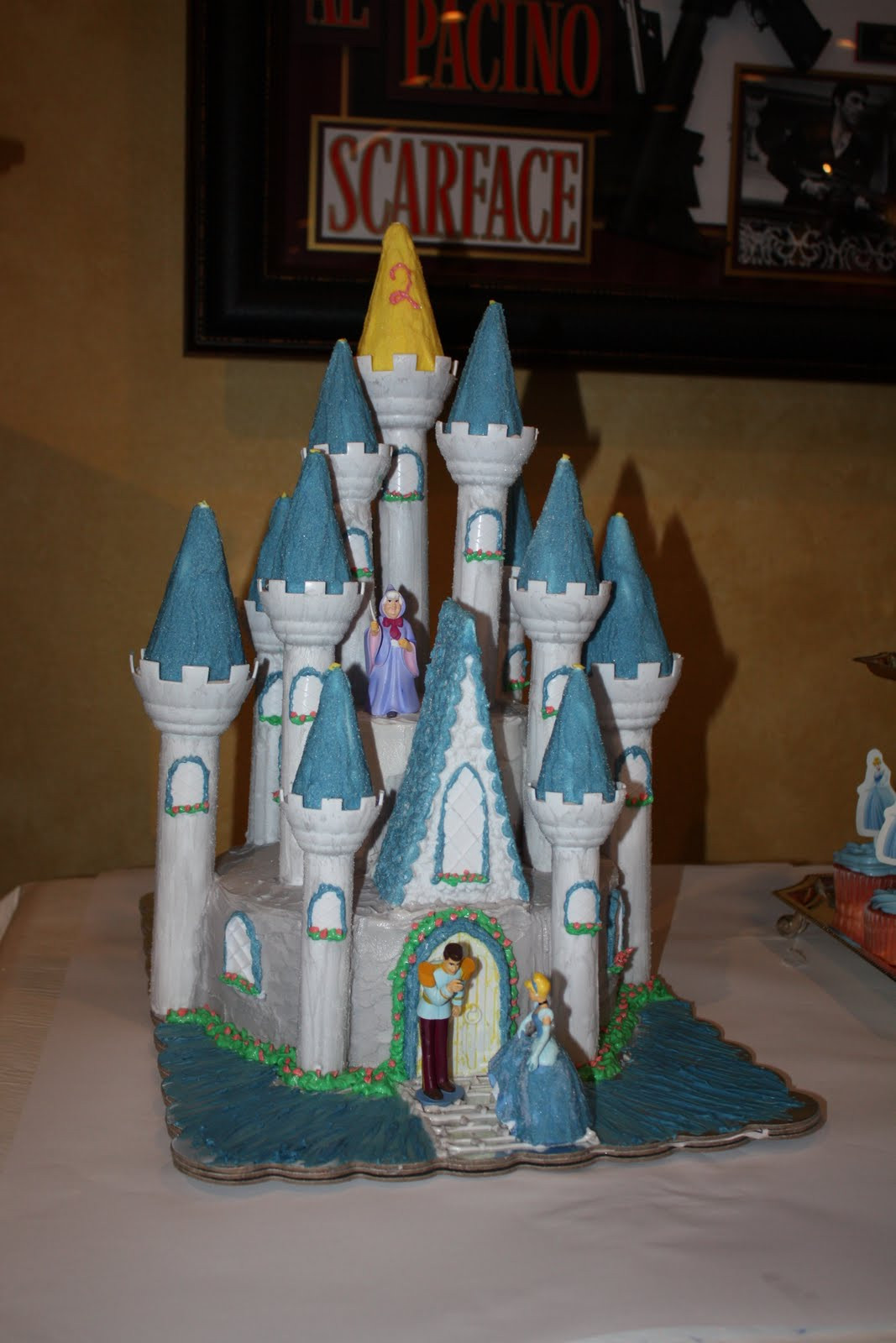 Cinderella Castle Birthday Cake
 Silly Monkey Cakes Cinderella s castle cake