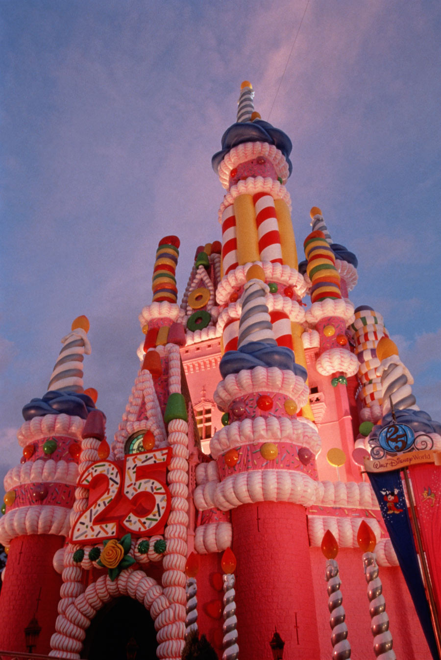 Cinderella Castle Birthday Cake
 Magic Kingdom s 25th Anniversary The Year Cinderella s