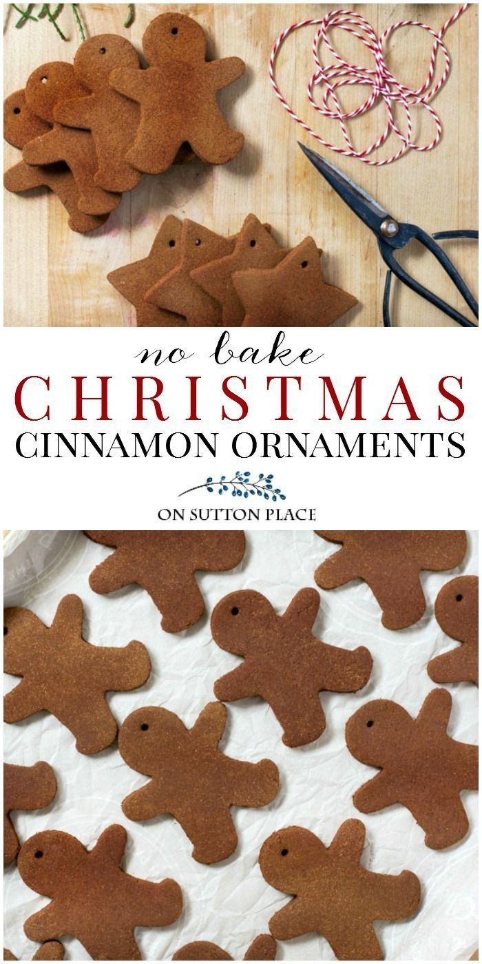 Cinnamon Ornaments Without Applesauce
 No Bake Cinnamon Applesauce Christmas Ornaments