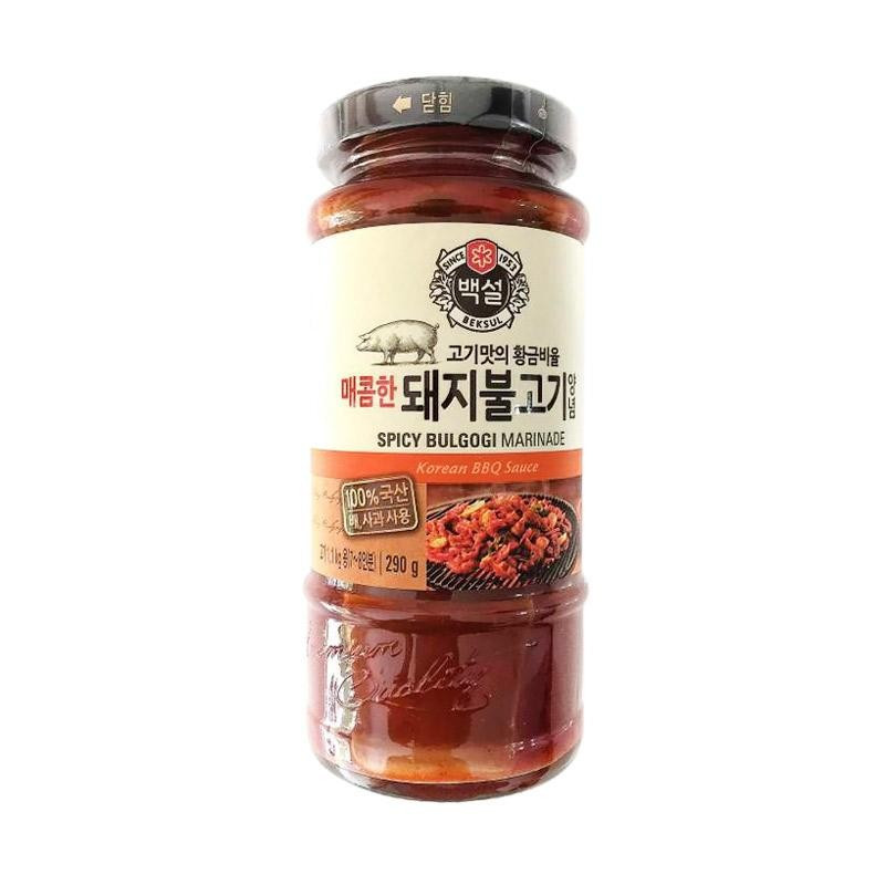 Cj Korean Bbq Sauce
 CJ Beksul Korean BBQ Sauce Spicy Bulgogi Marinade For Pork