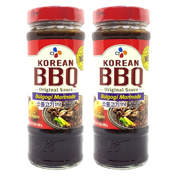 Cj Korean Bbq Sauce
 CJ Korean BBQ Sauce BULGOGI Marinade 16 9 Oz Pack of 2