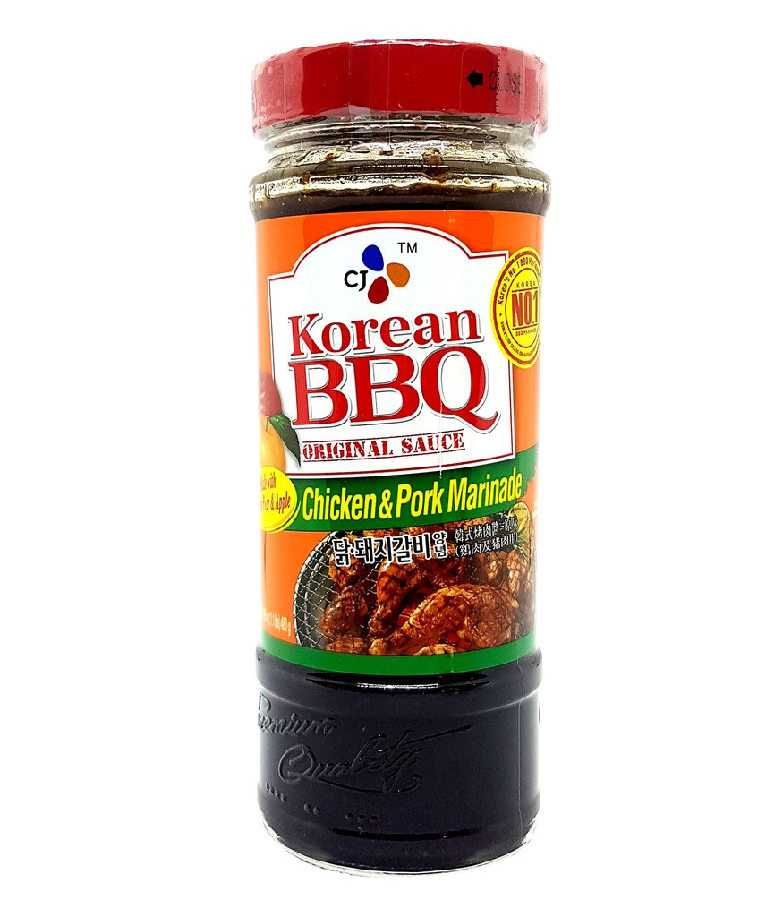 Cj Korean Bbq Sauce
 CJ Korean BBQ Sauce Chicken & Pork Marinade 17 6 Oz