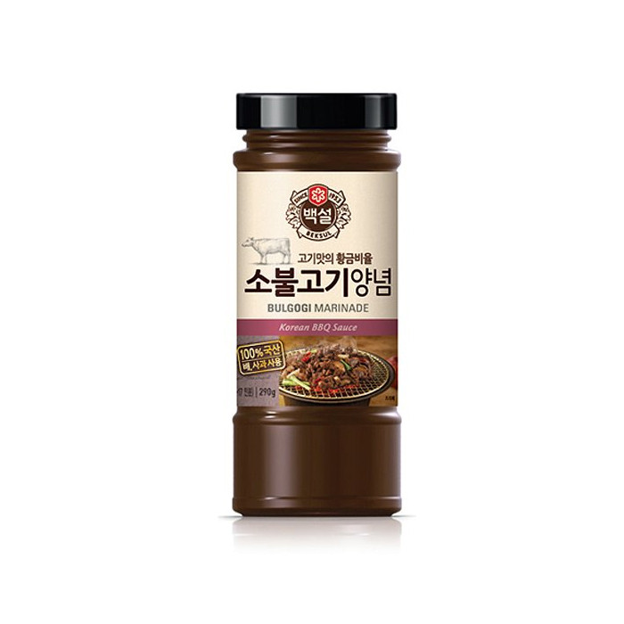 Cj Korean Bbq Sauce
 [CJ Beksul] Beef Bulgogi Marinade Korean BBQ Sauce 10