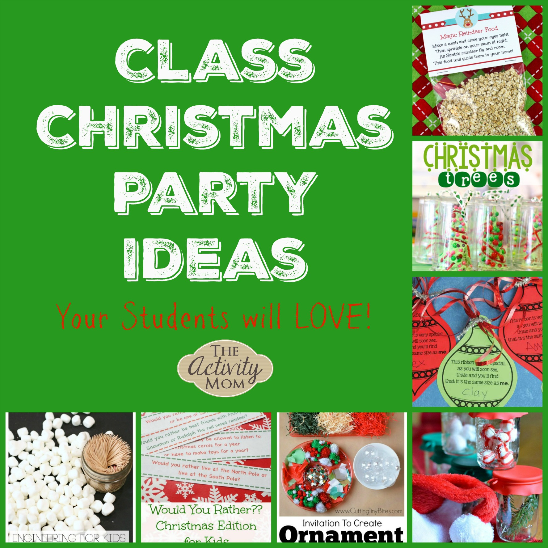 Classroom Holiday Party Ideas
 The Activity Mom Sharing Activities and Ideas that Make