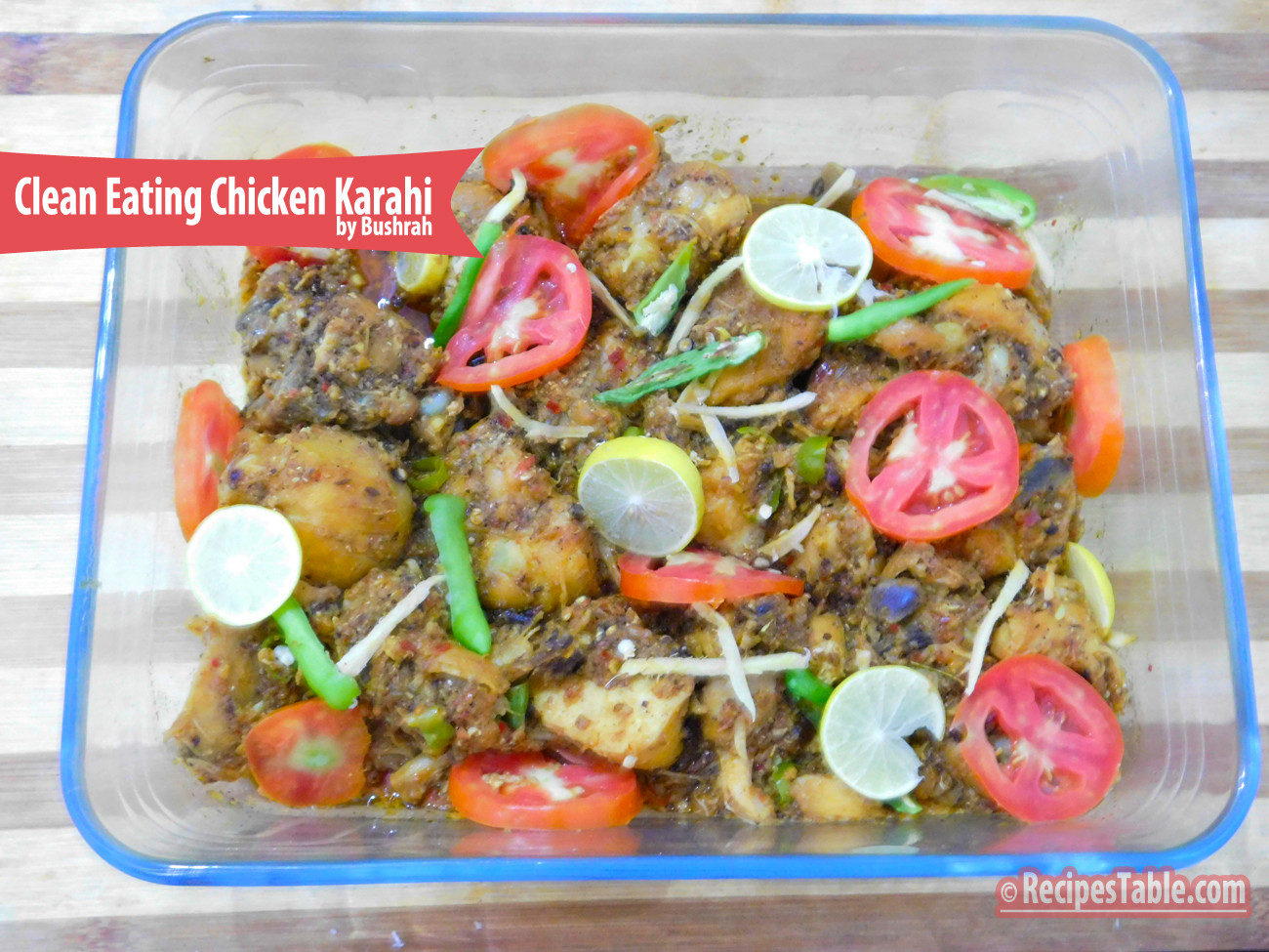 Clean Eating Chicken
 Recipe Clean Eating Chicken Karahi Recipestable