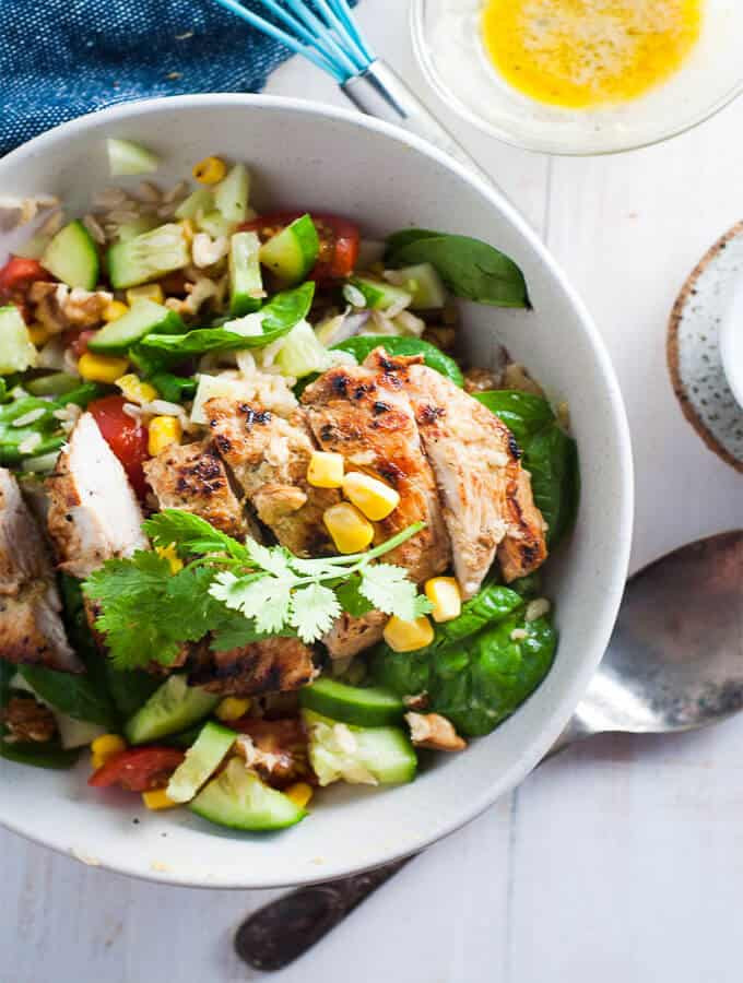 Clean Eating Chicken
 Clean Eating Chicken Salad with Crunch & Zing