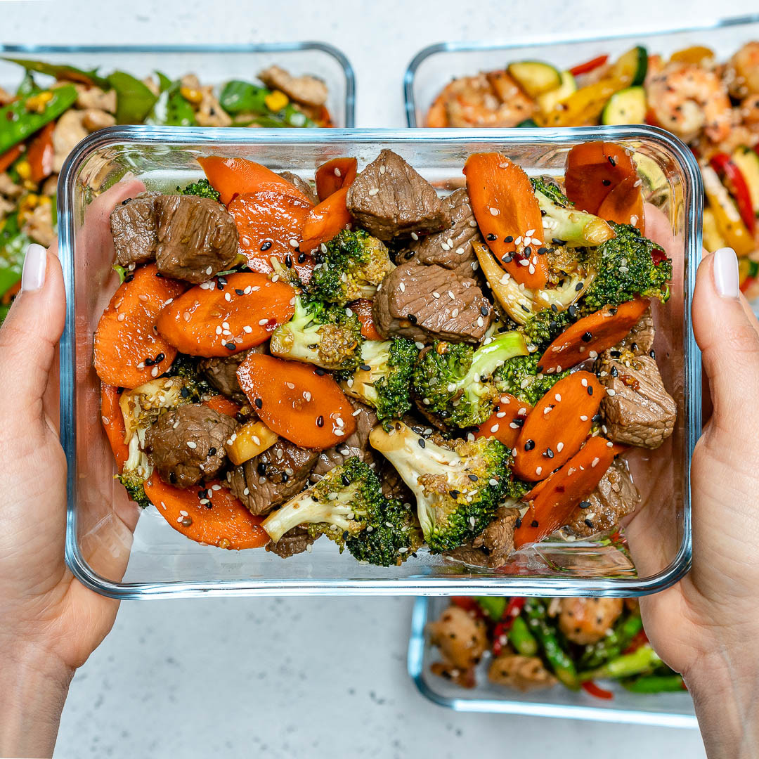 Clean Eating Dinner
 Super Easy Beef Stir Fry for Clean Eating Meal Prep