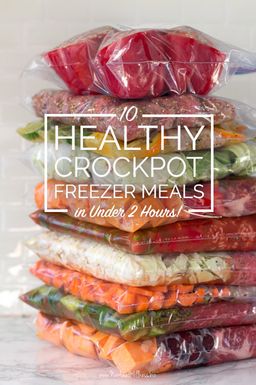 Clean Eating Freezer Meals
 Freezer Prep Session