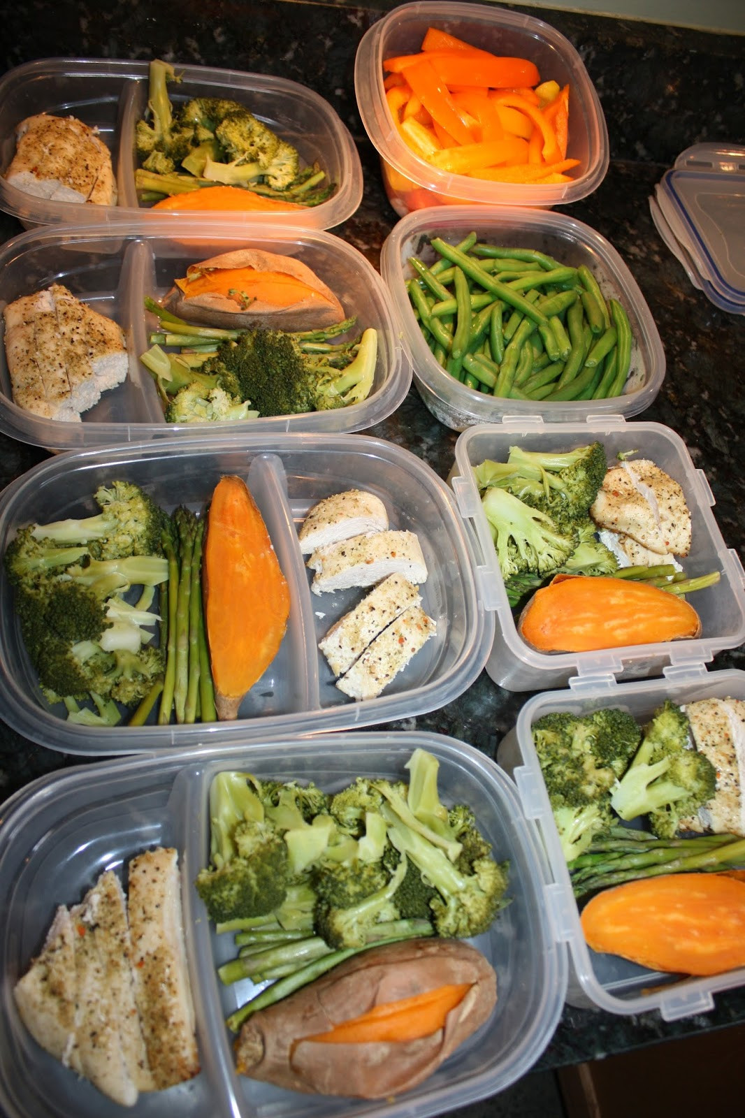 Clean Eating Lunch
 Fit & Healthy Mommy Batch Meal Prep Clean Eating