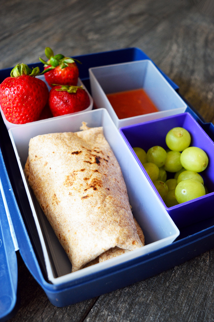 Clean Eating Lunch
 Lunch Box Burritos Recipe The Gracious Pantry