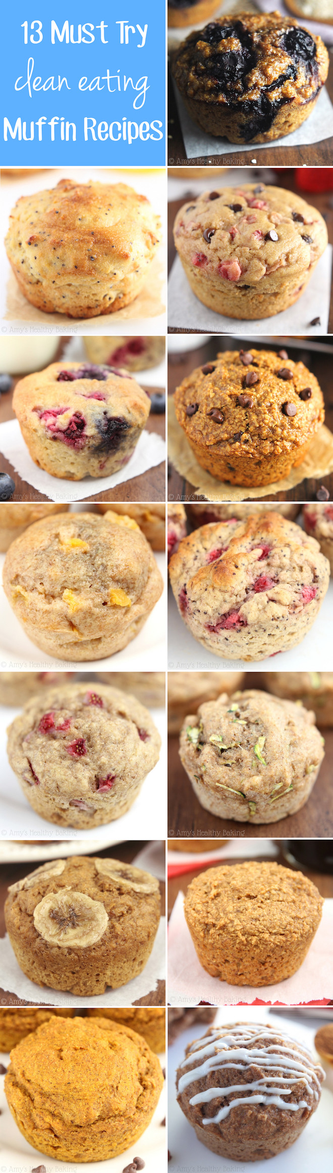 Clean Eating Muffins
 13 Must Try Clean Eating Muffin Recipes