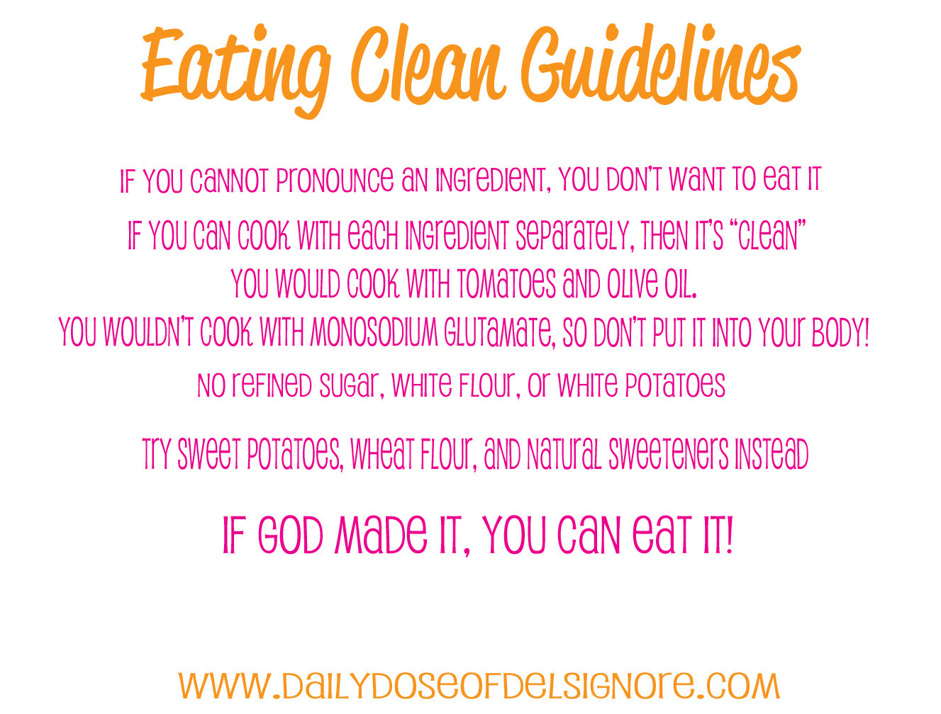 24 Best Clean Eating Rules Home Family Style And Art Ideas