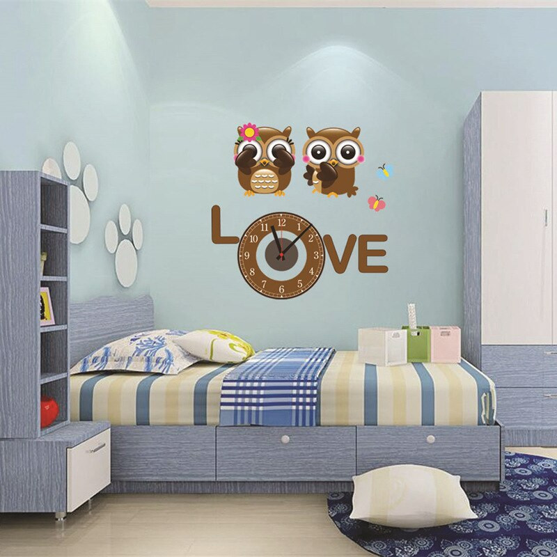 Clock For Kids Room
 Aliexpress Buy Owl Child Pendulum Clock For Kids