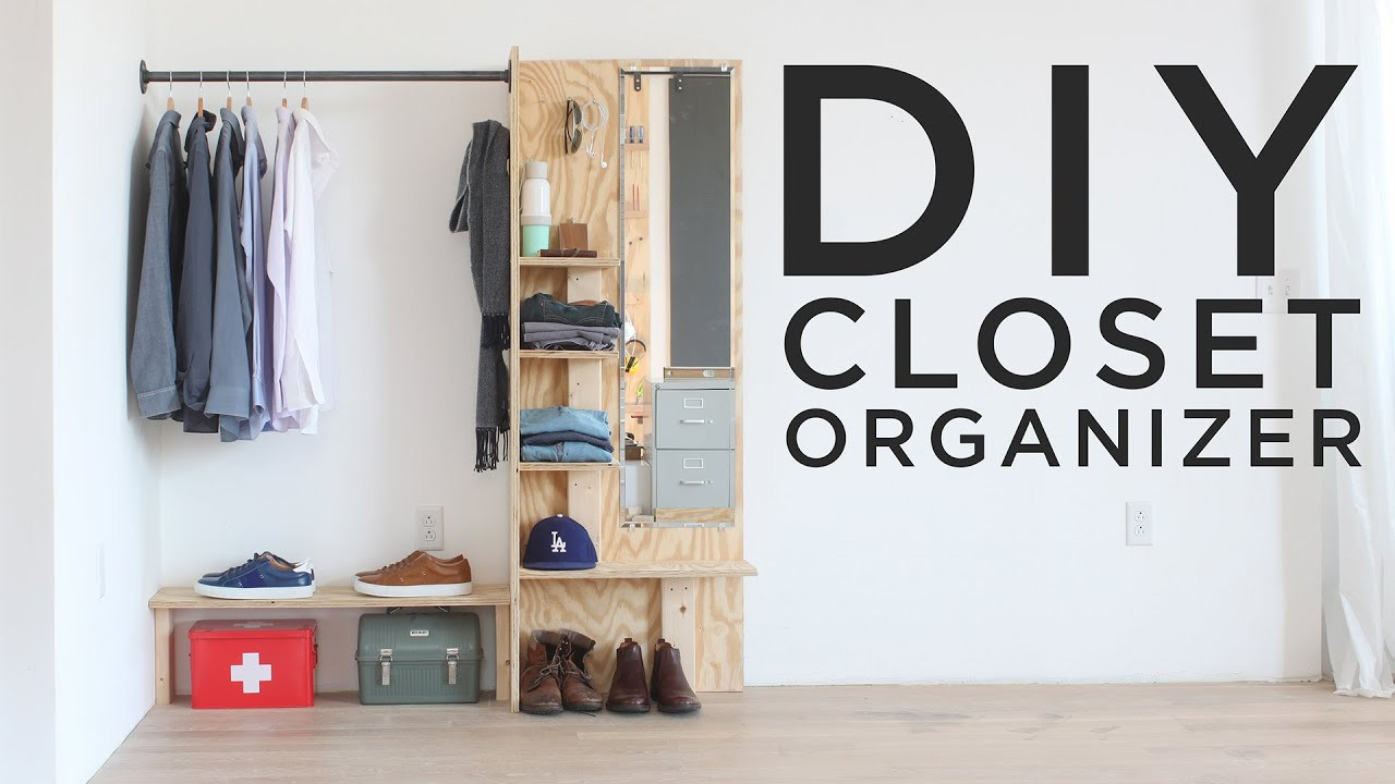 Closet Organization DIY
 DIY Closet Organizer