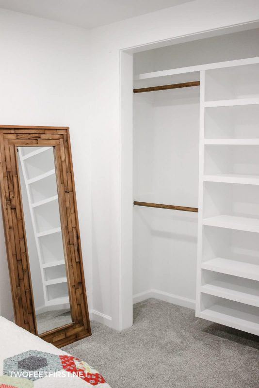 Closet Organization DIY
 How to Build an Easy DIY Closet Organizer