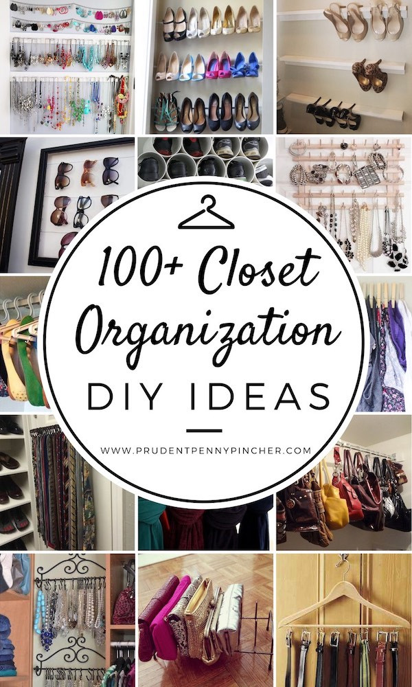 Closet Organization DIY
 100 Best DIY Closet Organization Ideas Prudent Penny Pincher