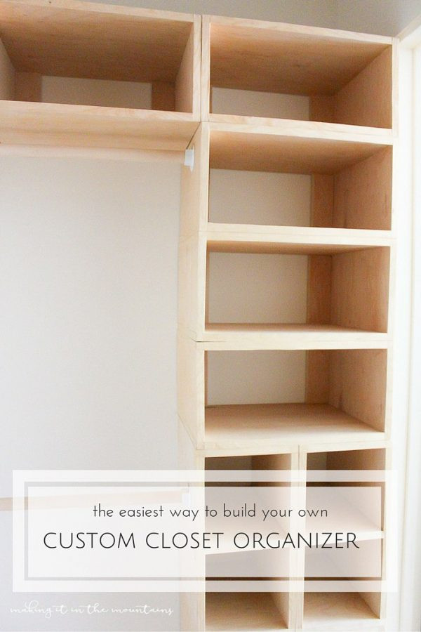 Closet Organization DIY
 20 Amazing DIY Wood Projects