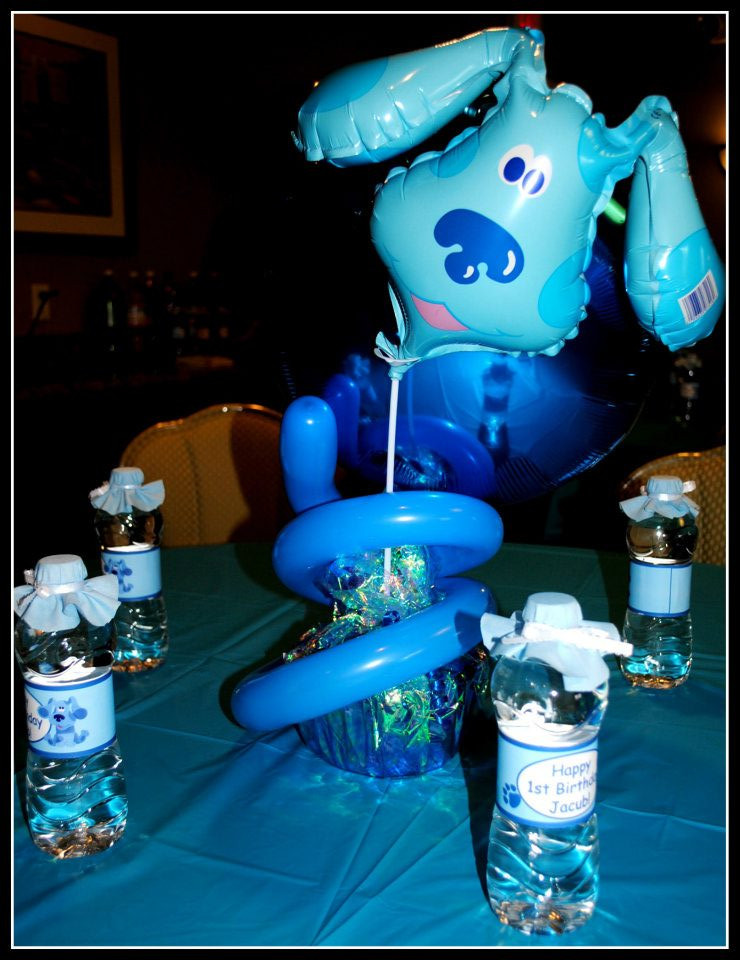 Clue Birthday Party
 Homemade Parties Jacub s 1st Birthday Party Blue s Clues