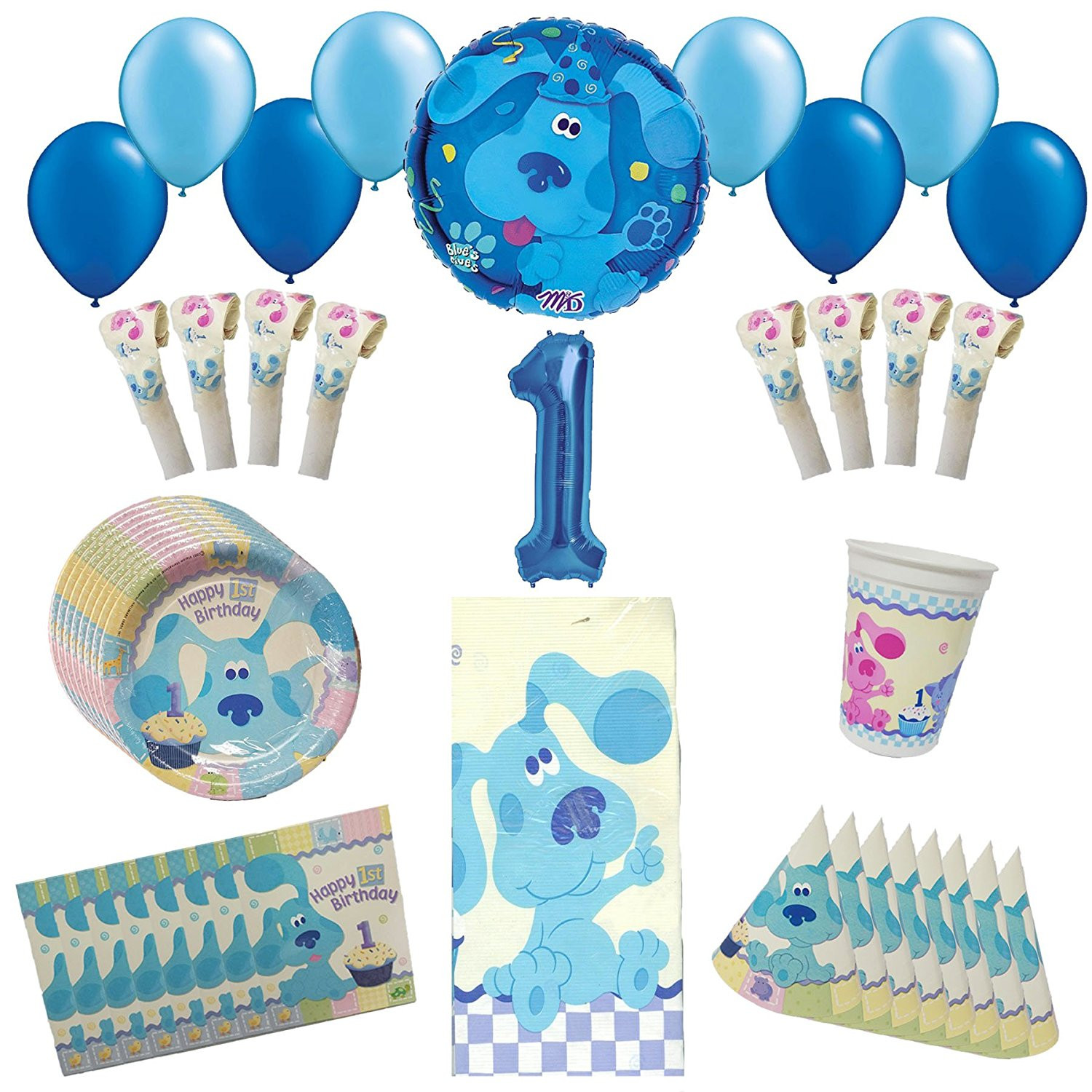 Clue Birthday Party
 Buy Blues Clues 1st Birthday Party Pack 44pc Including in
