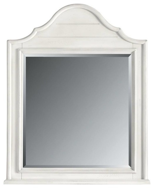 Coastal Bathroom Mirrors
 Coastal Living Retreat Arch Top Mirror Saltbox White