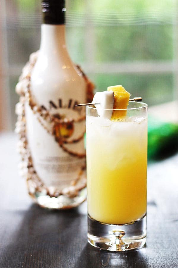Cocktails With Rum
 Coconut Pineapple Rum Drinks
